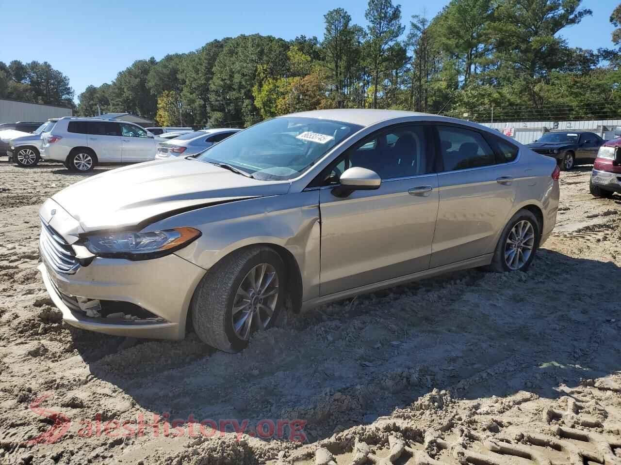 2017 FORD FUSION — VIN 3FA6P0H76HR358826