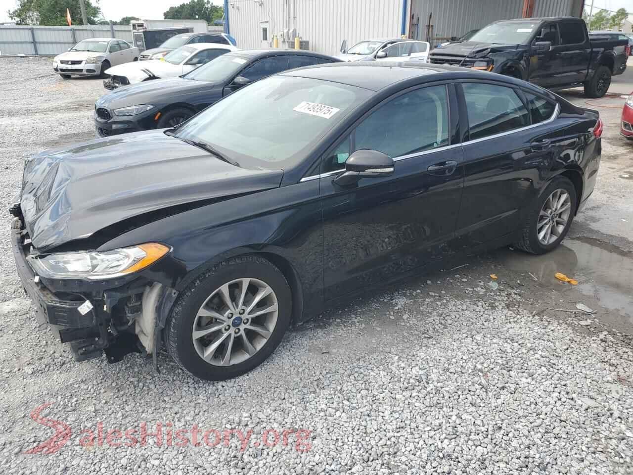 2017 FORD FUSION — VIN 3FA6P0H76HR369857