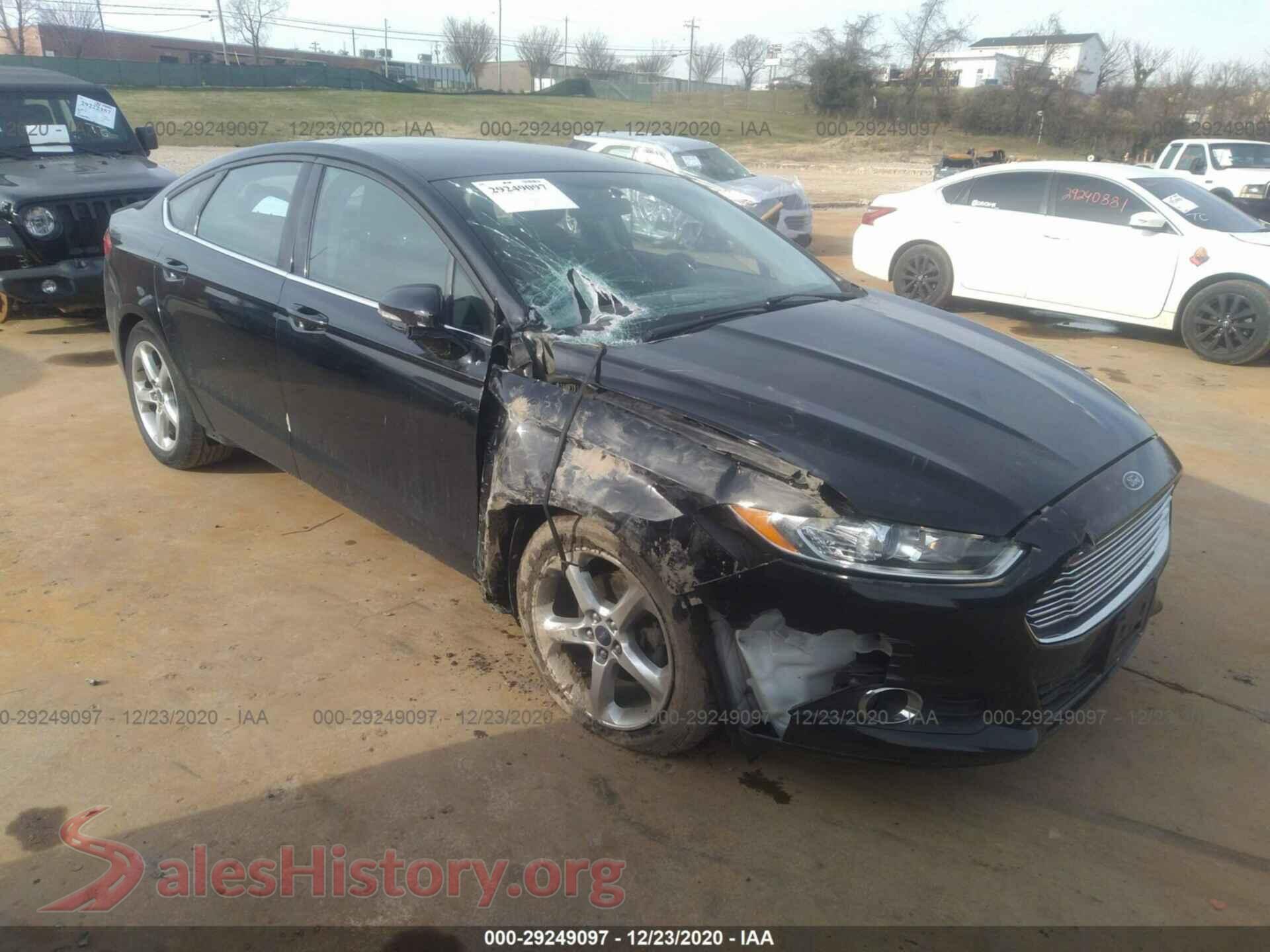 2016 FORD FUSION — VIN 3FA6P0H77GR373429