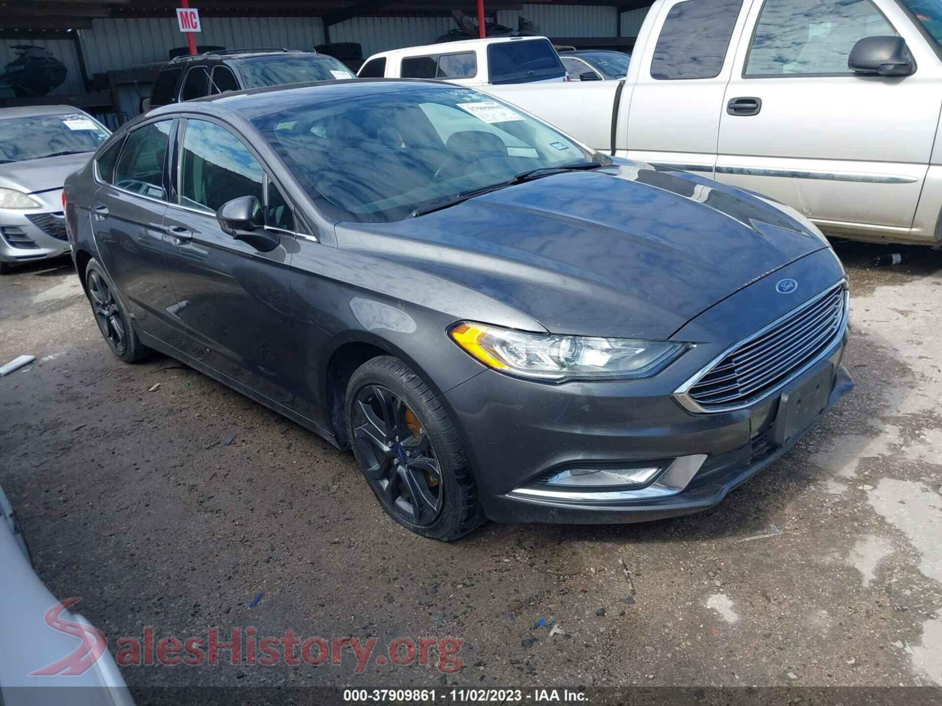 2018 FORD FUSION — VIN 3FA6P0H77JR114740
