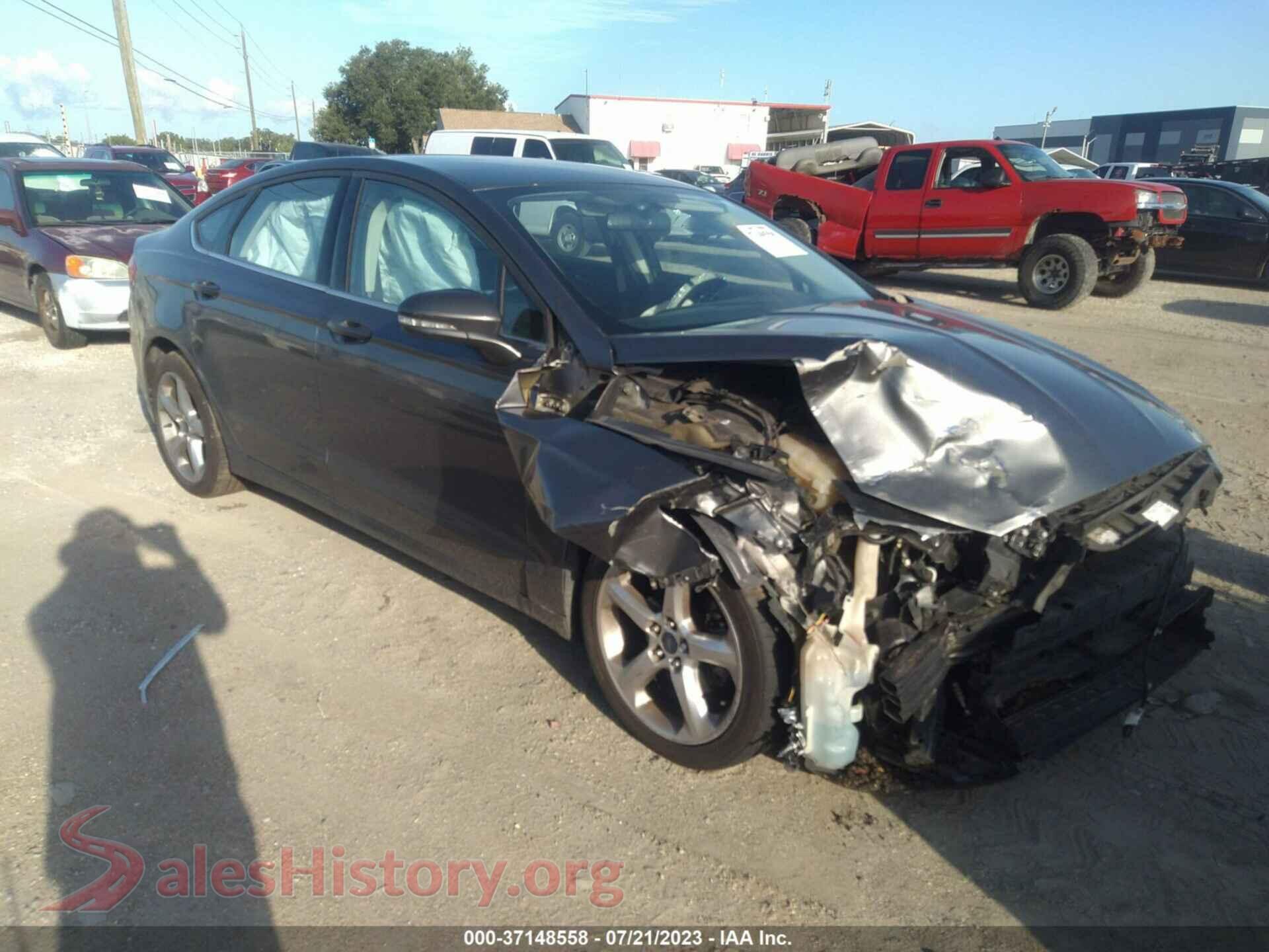 2016 FORD FUSION — VIN 3FA6P0H78GR180190