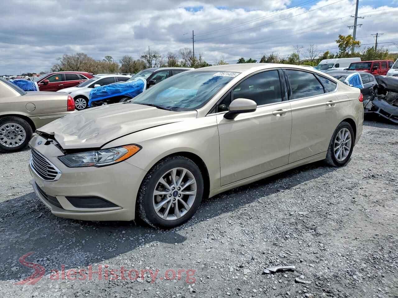2017 FORD FUSION — VIN 3FA6P0H78HR193555