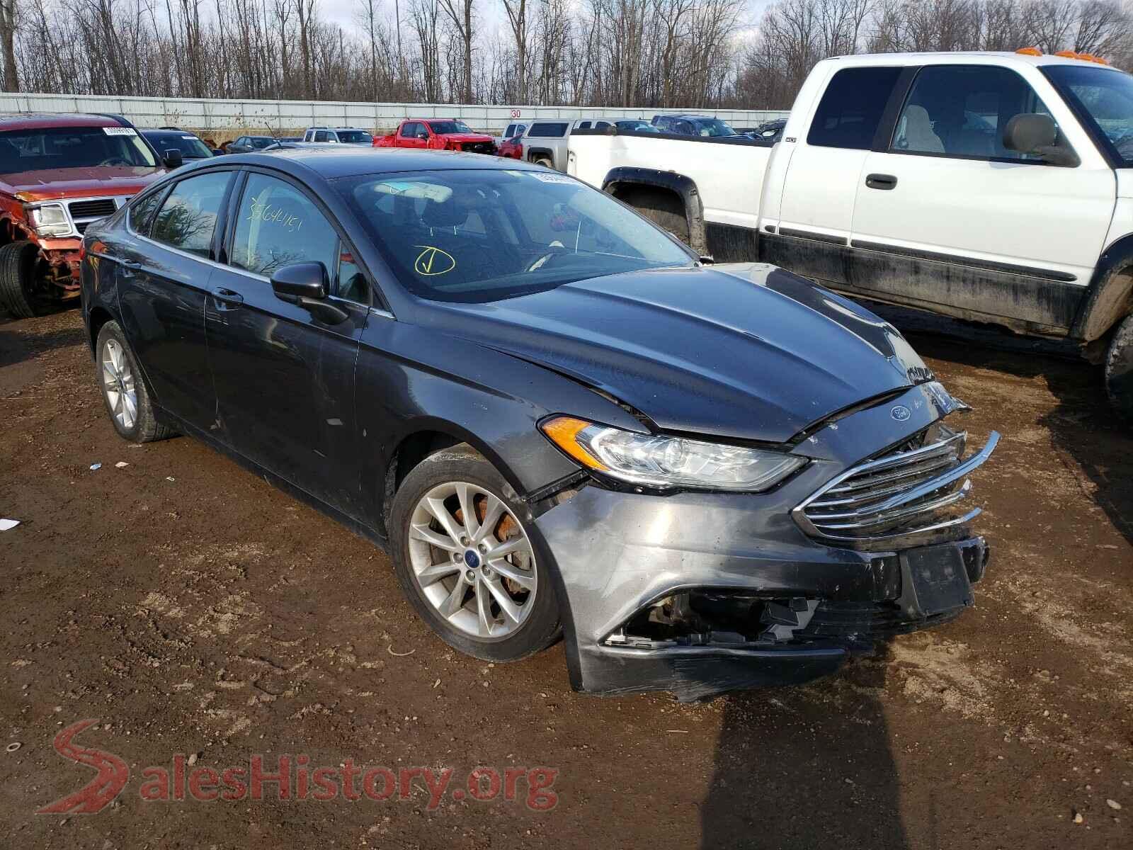 2017 FORD FUSION — VIN 3FA6P0H78HR351439