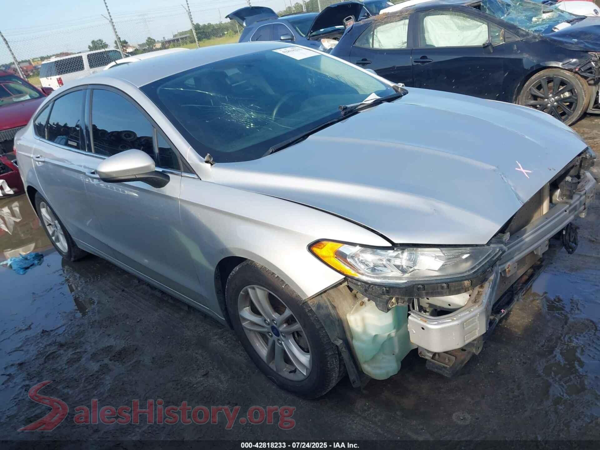 2018 FORD FUSION — VIN 3FA6P0H78JR270771