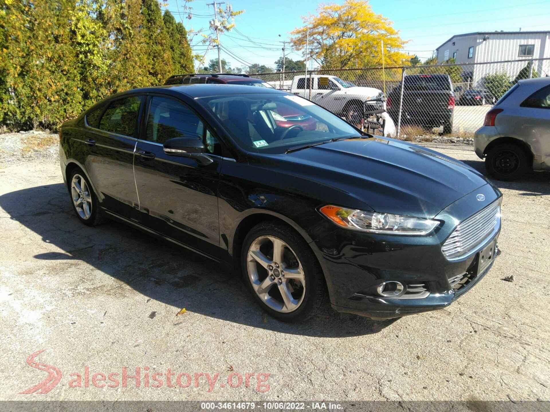 2014 FORD FUSION — VIN 3FA6P0H7XER295628