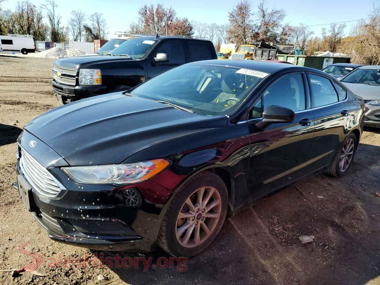 2017 FORD FUSION — VIN 3FA6P0H7XHR102463