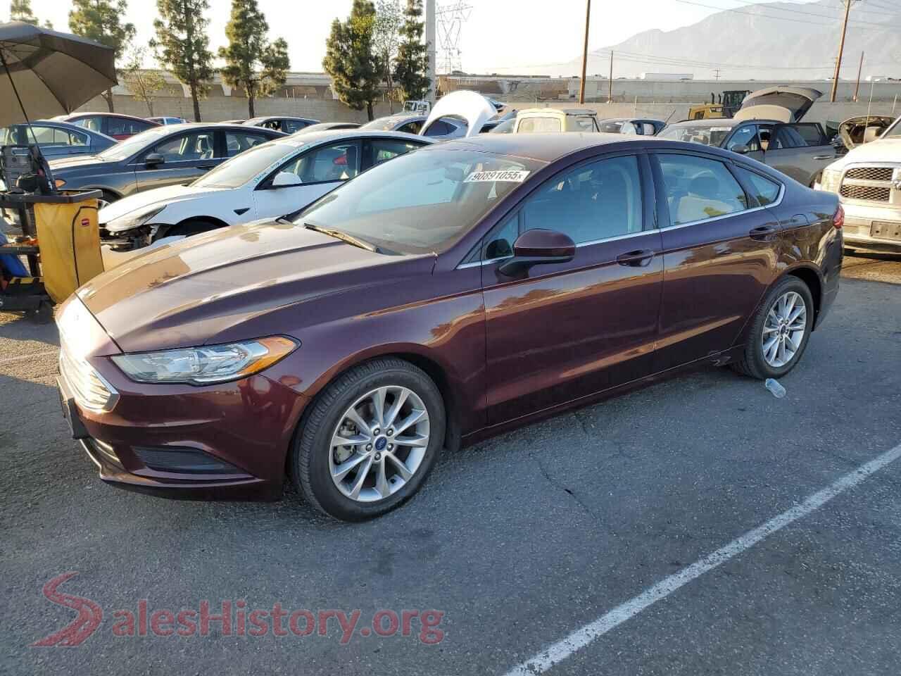 2017 FORD FUSION — VIN 3FA6P0H7XHR110420