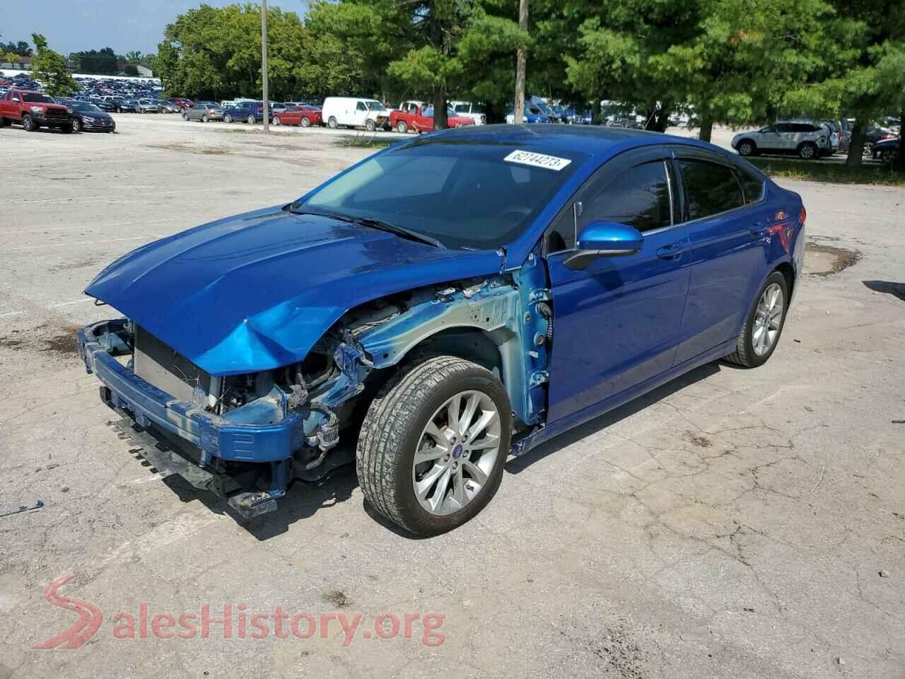 2017 FORD FUSION — VIN 3FA6P0H7XHR150061