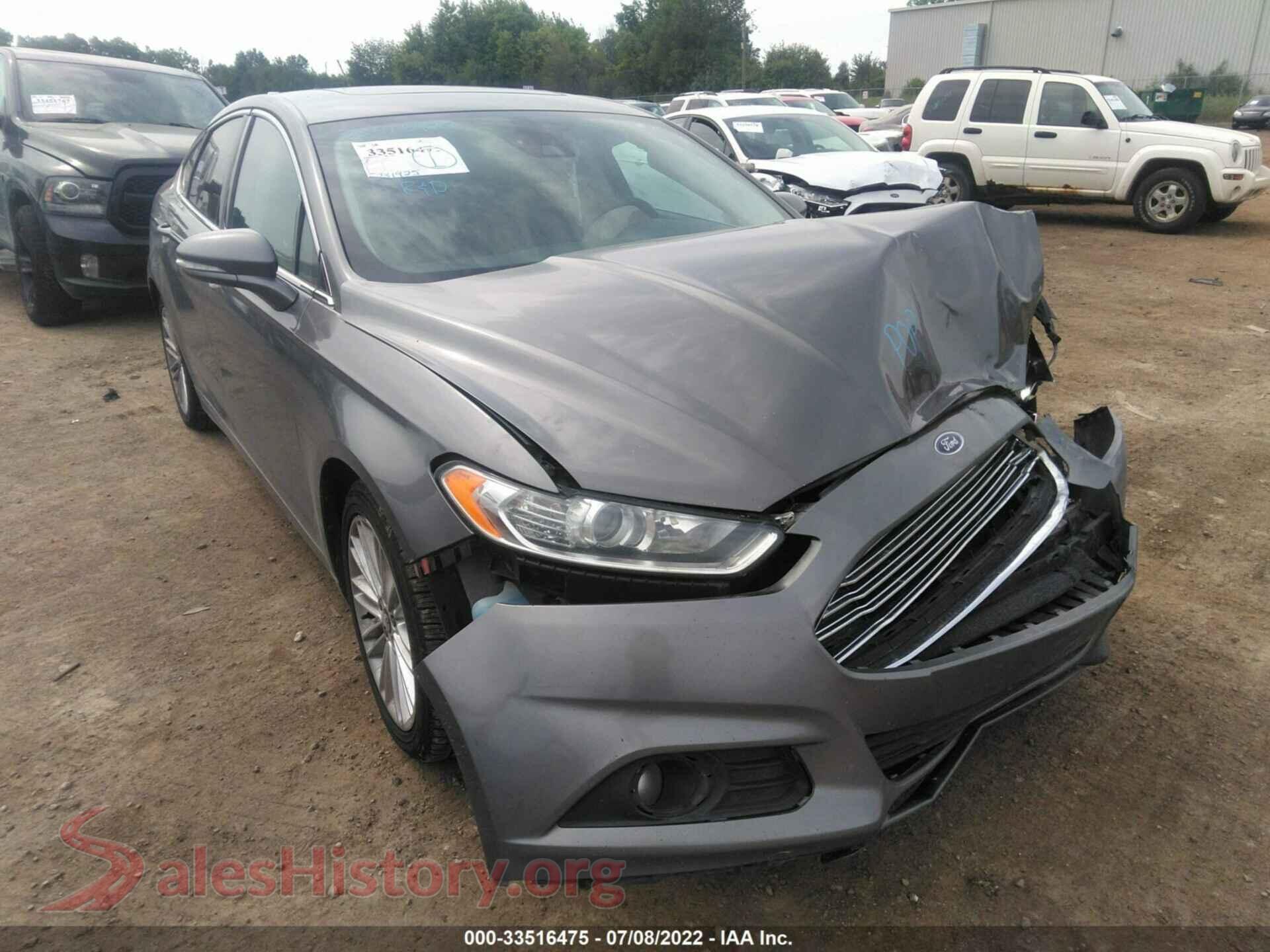 2013 FORD FUSION — VIN 3FA6P0H96DR190794