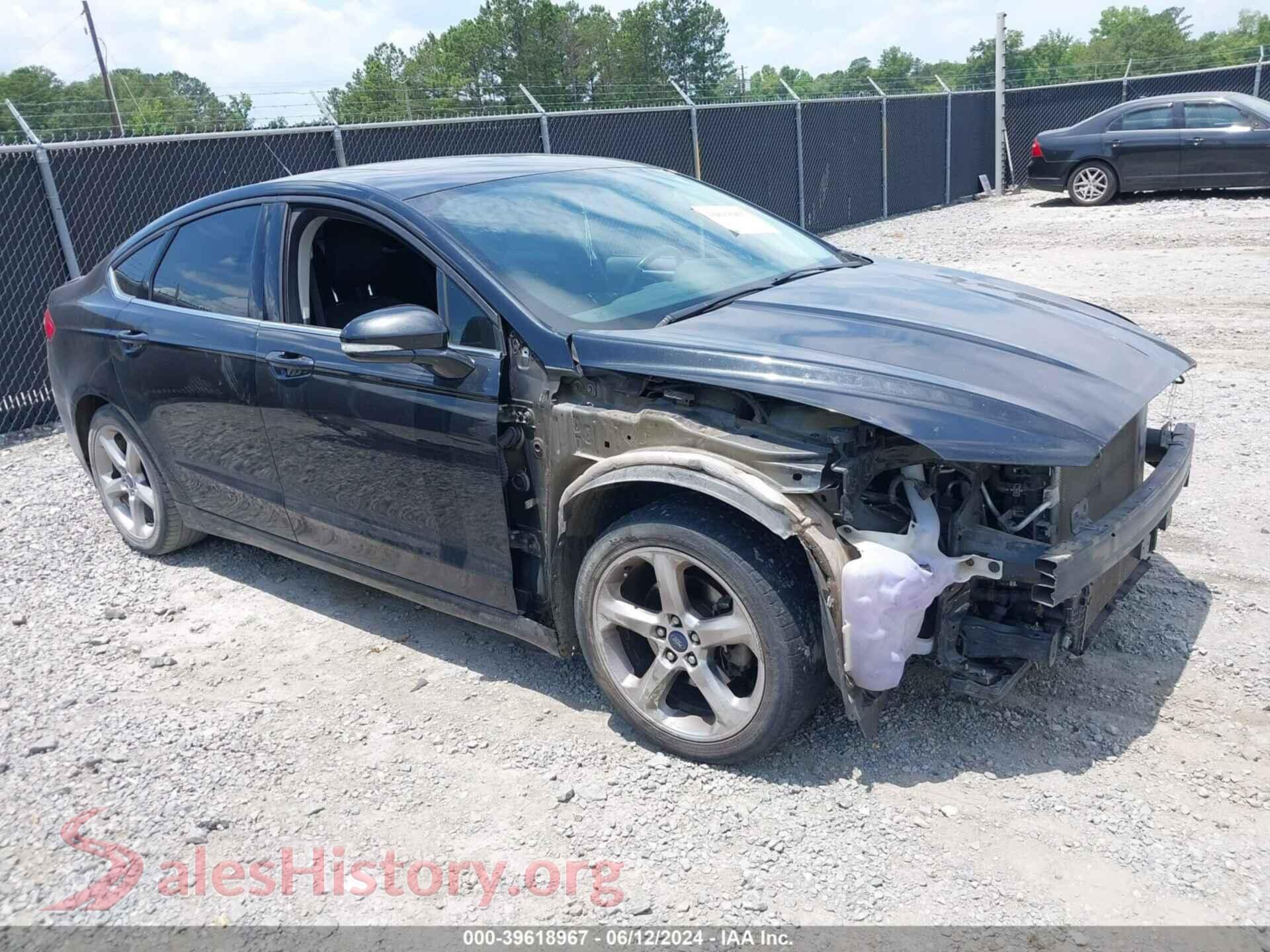 2014 FORD FUSION — VIN 3FA6P0HD0ER391354