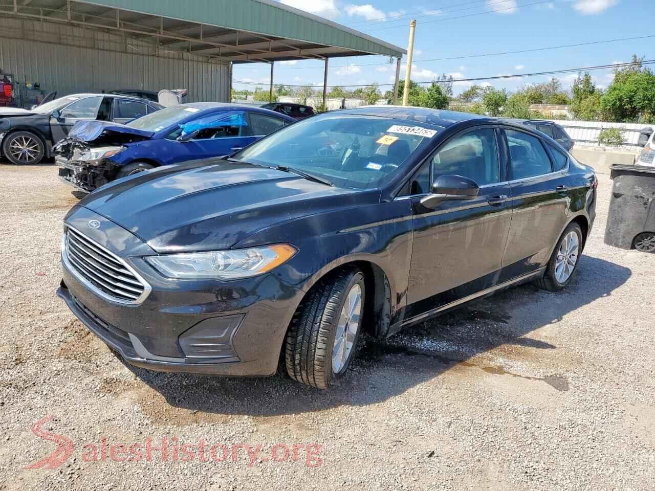 2020 FORD FUSION — VIN 3FA6P0HD3LR180856