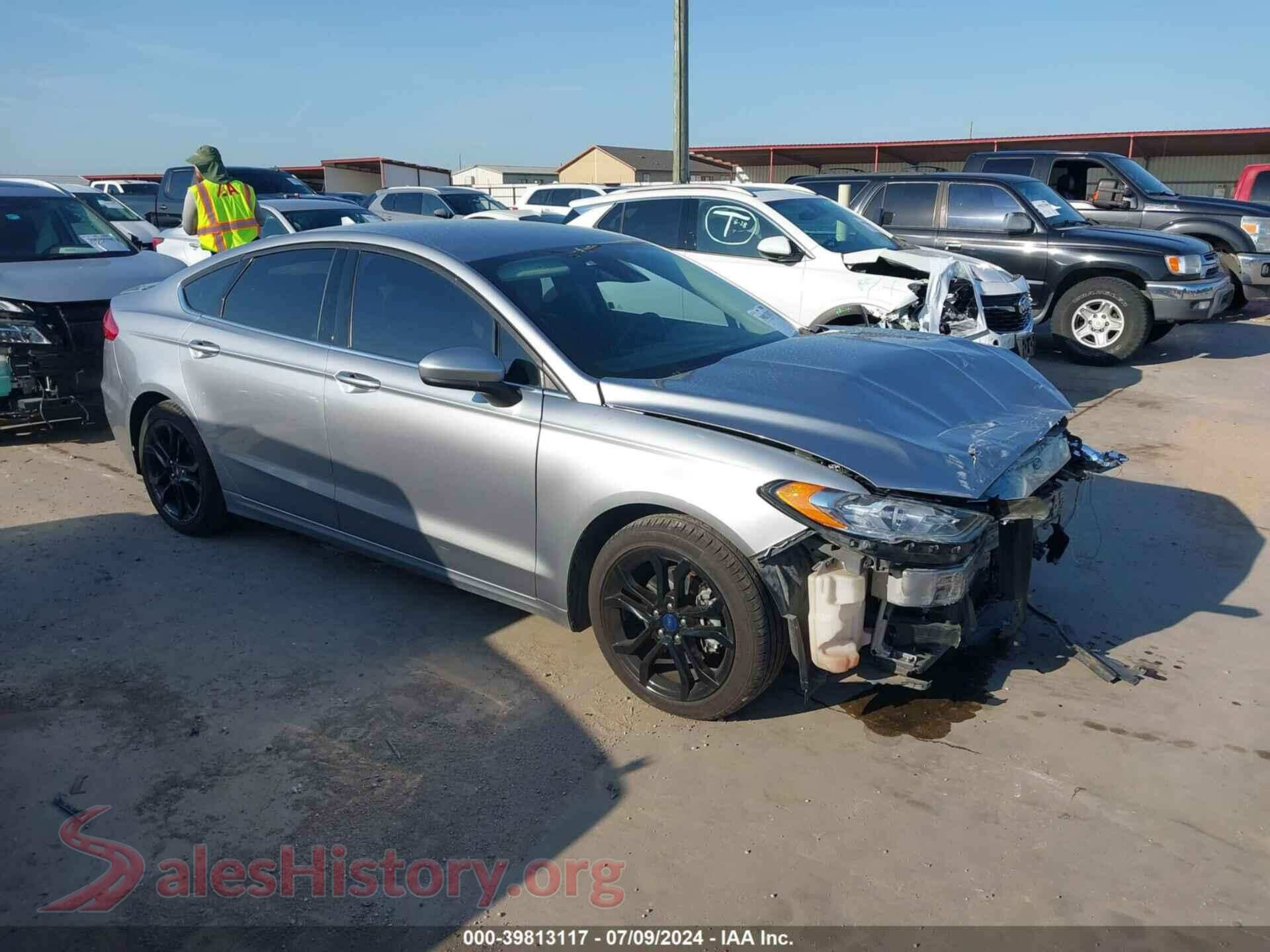 2020 FORD FUSION — VIN 3FA6P0HD4LR198685