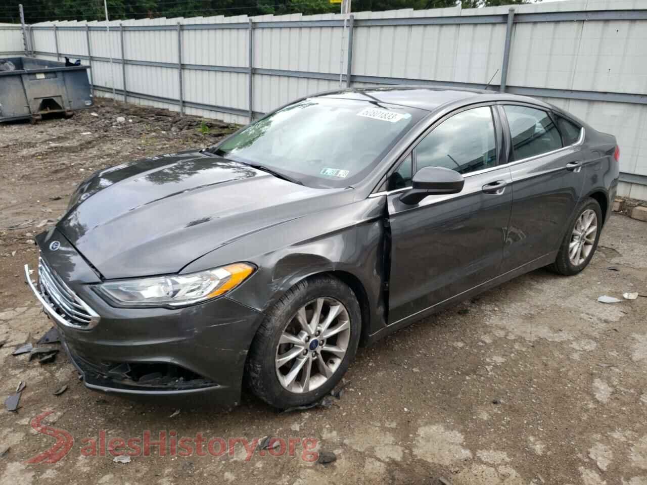 2017 FORD FUSION — VIN 3FA6P0HD7HR204910