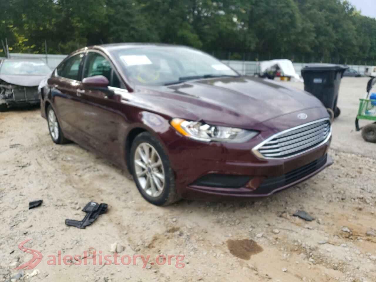 2017 FORD FUSION — VIN 3FA6P0HDXHR368622