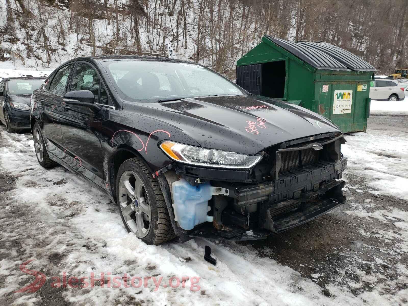 2013 FORD FUSION — VIN 3FA6P0HR1DR127781