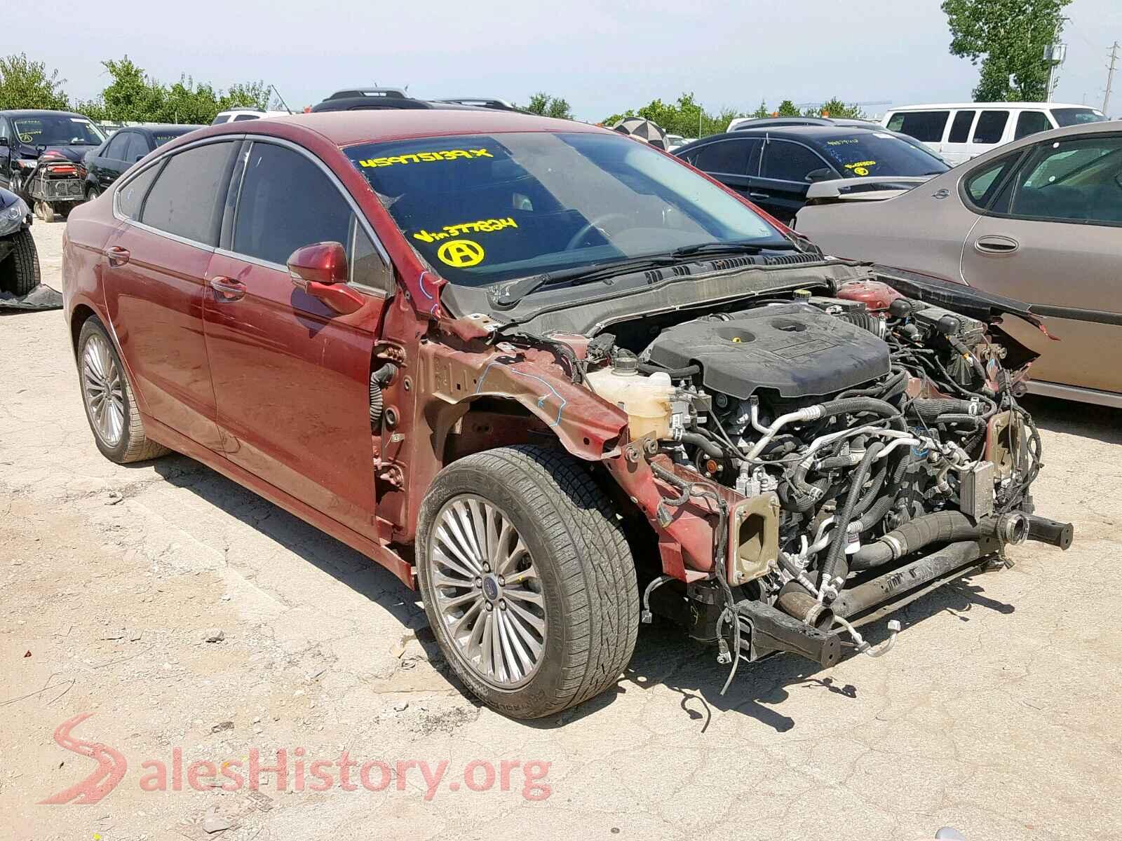 2014 FORD FUSION — VIN 3FA6P0K91ER377824