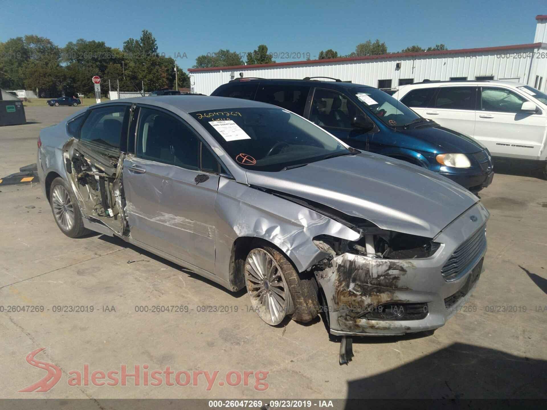 2013 FORD FUSION — VIN 3FA6P0K92DR384134