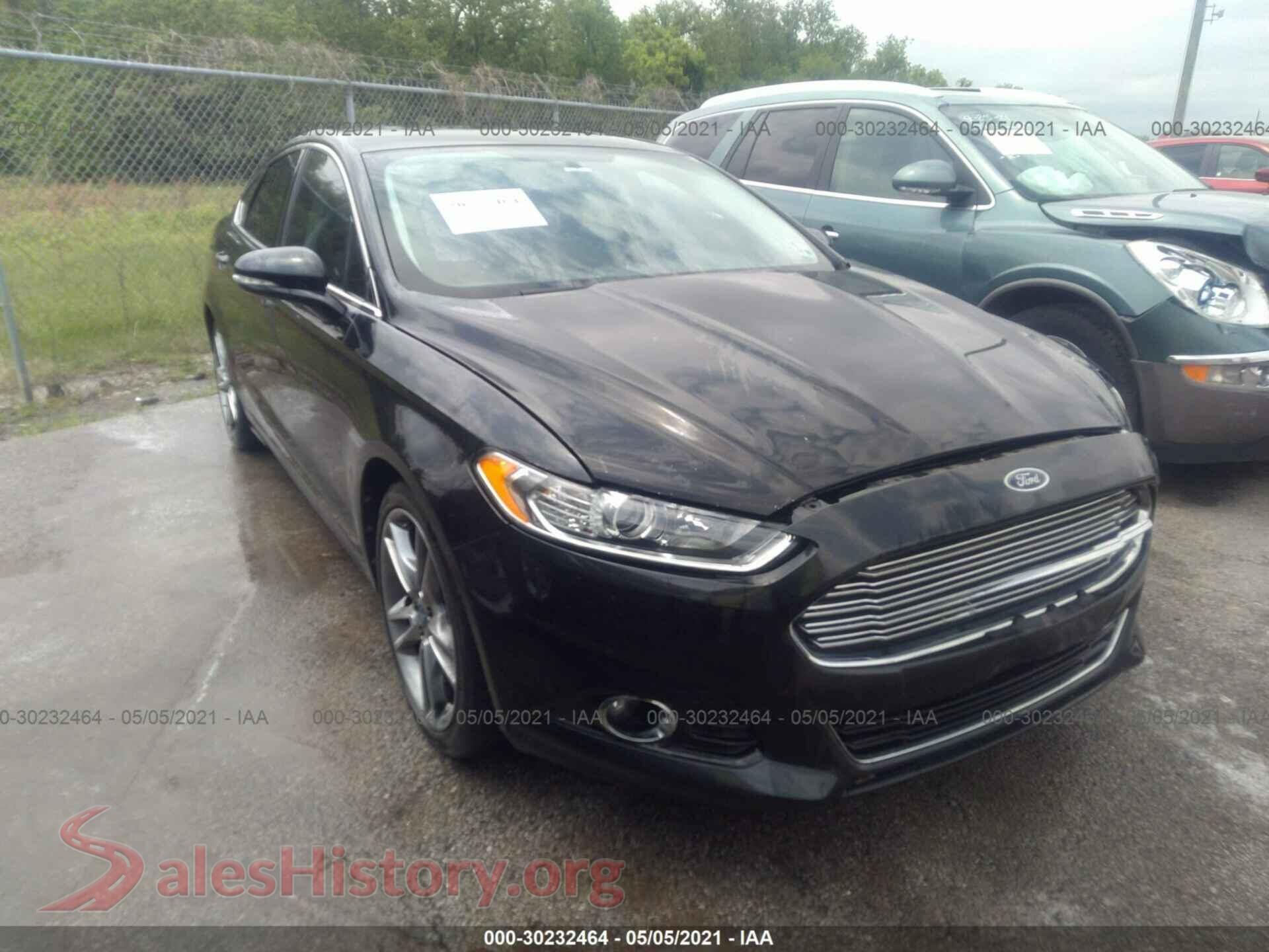 2013 FORD FUSION — VIN 3FA6P0K97DR167470