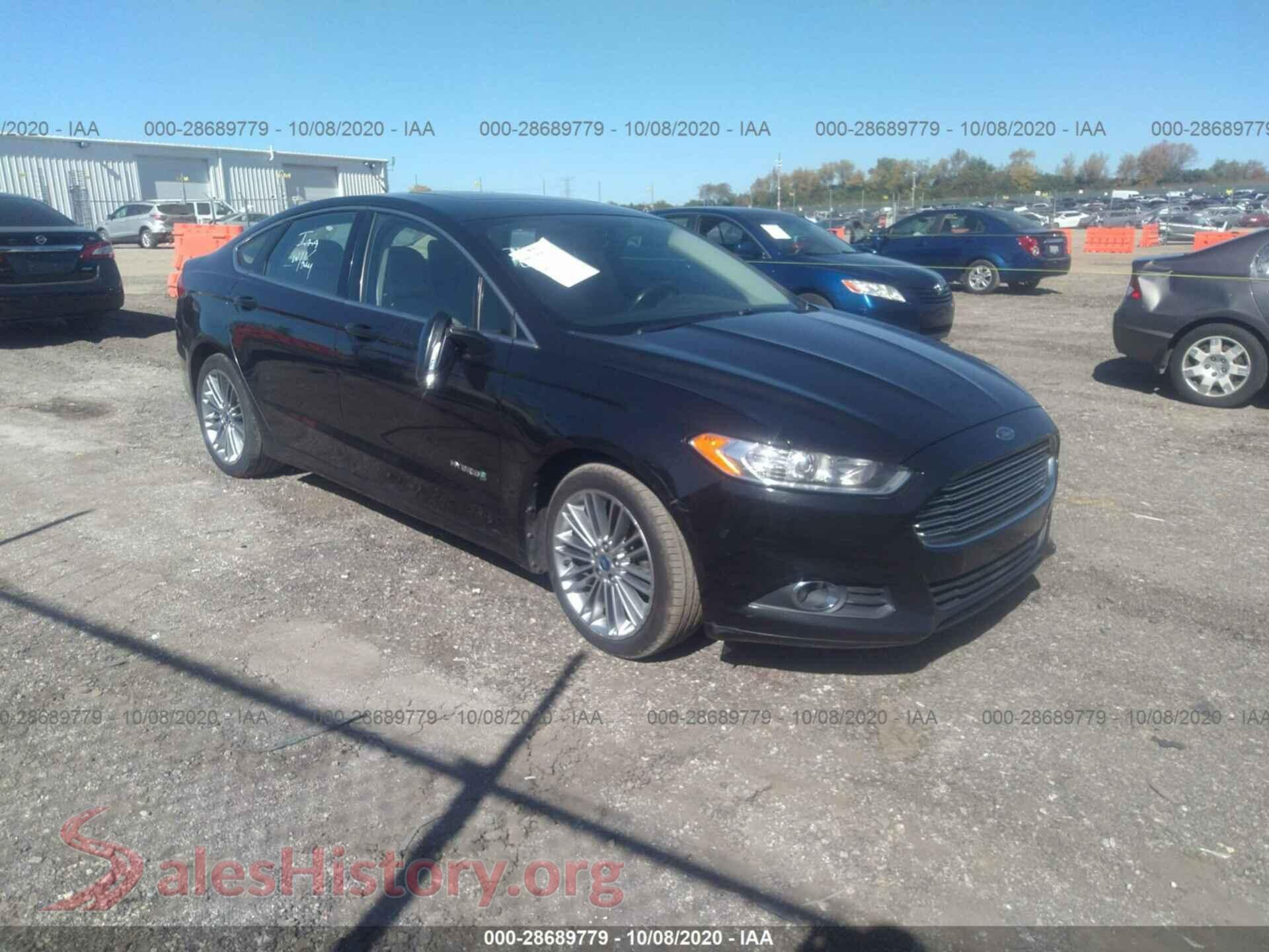 2013 FORD FUSION — VIN 3FA6P0LU0DR152165