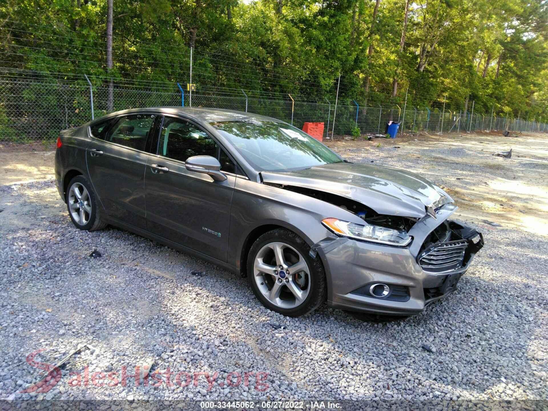 2014 FORD FUSION — VIN 3FA6P0LU0ER106675