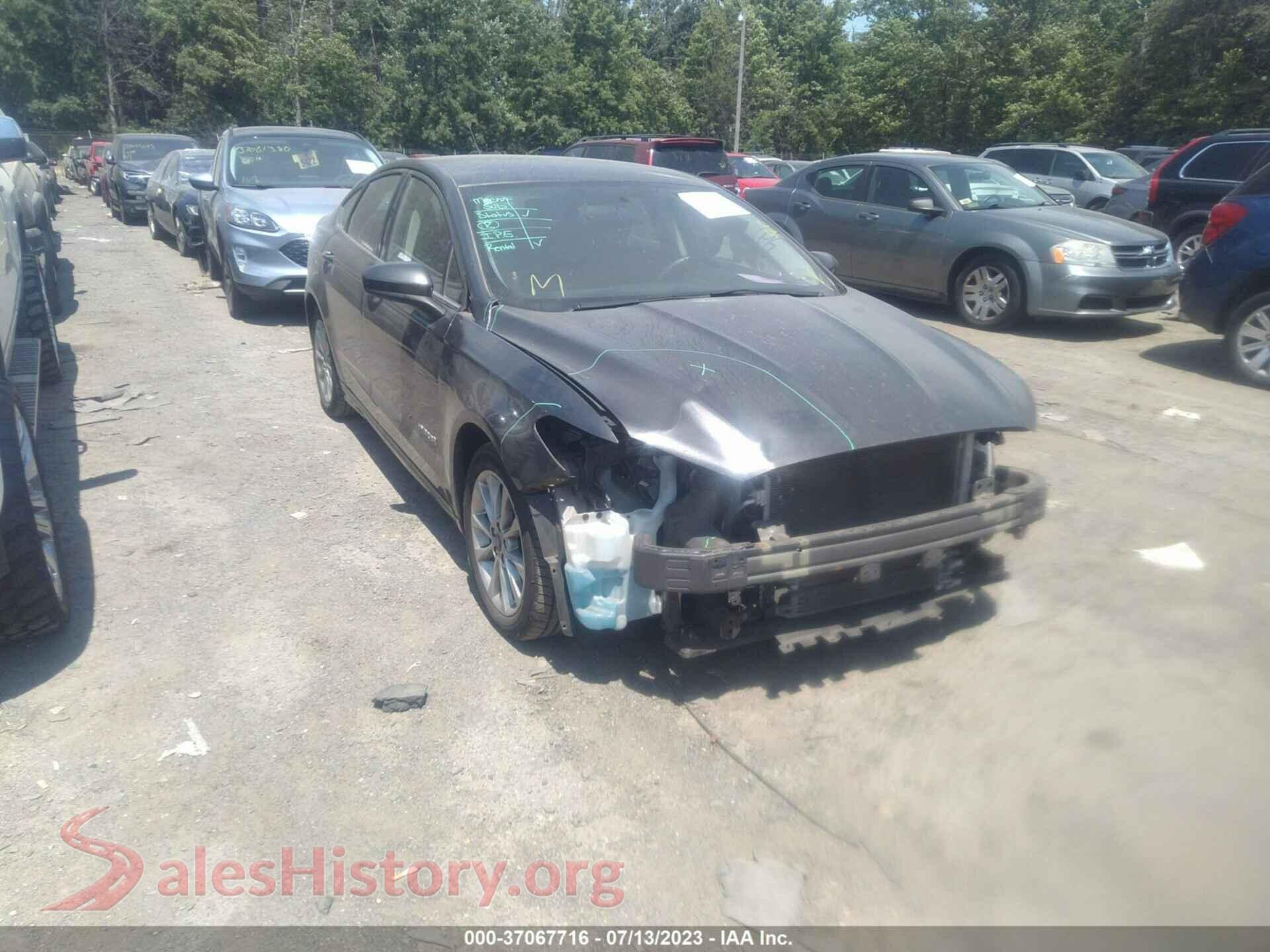 2017 FORD FUSION — VIN 3FA6P0LU0HR198956