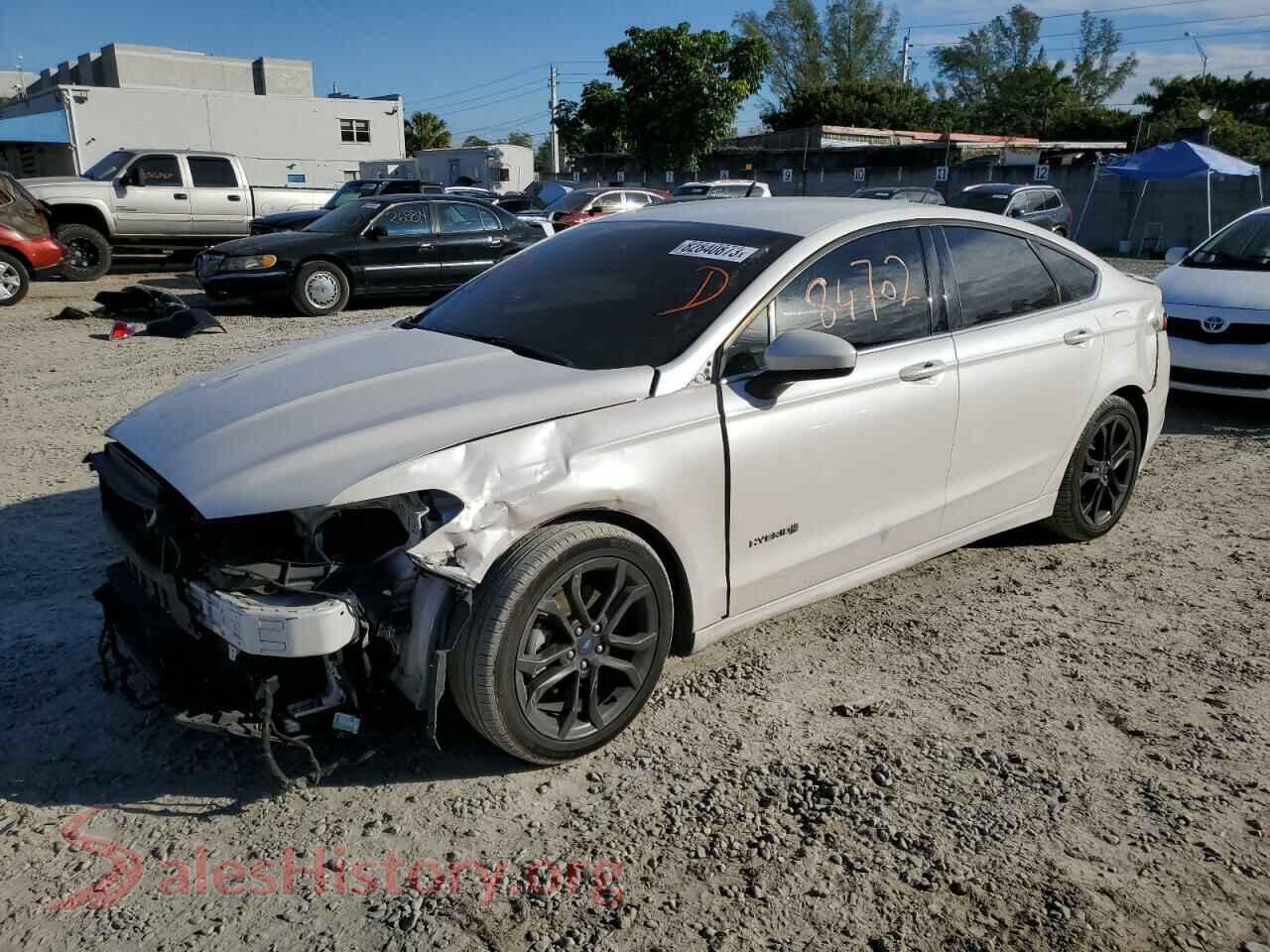 2018 FORD FUSION — VIN 3FA6P0LU0JR244839