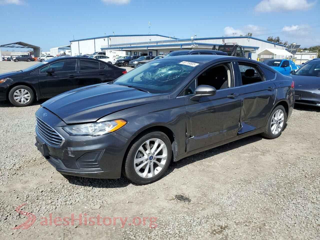 2020 FORD FUSION — VIN 3FA6P0LU0LR265614