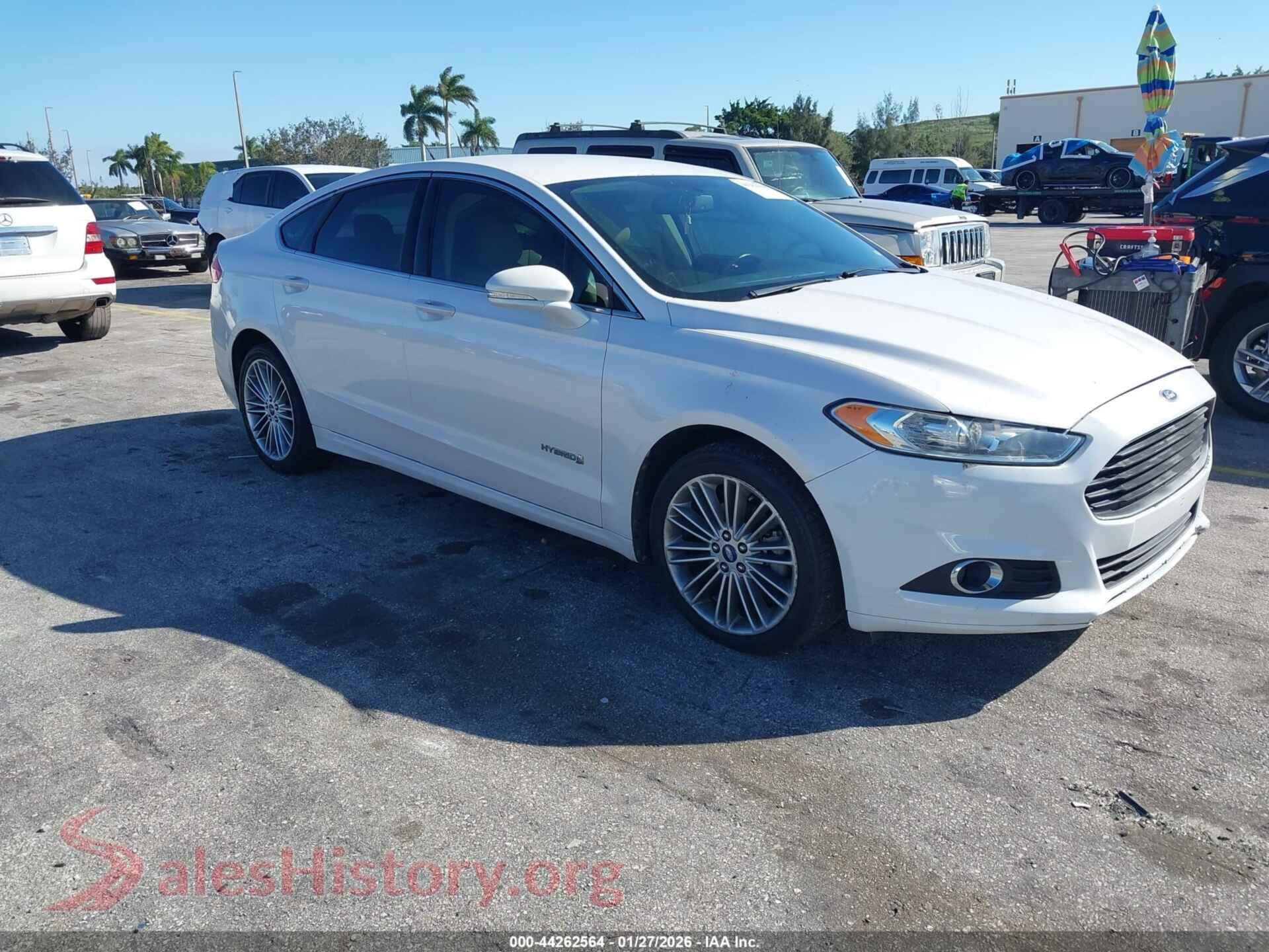 2013 FORD FUSION HYBRID — VIN 3FA6P0LU1DR265994