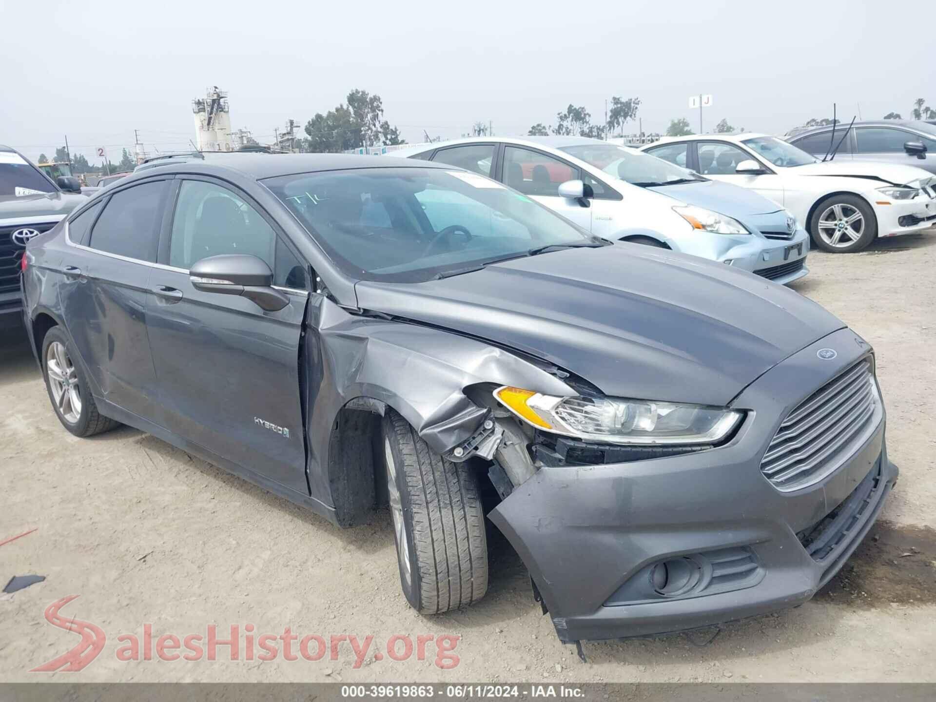 2016 FORD FUSION HYBRID — VIN 3FA6P0LU1GR356560