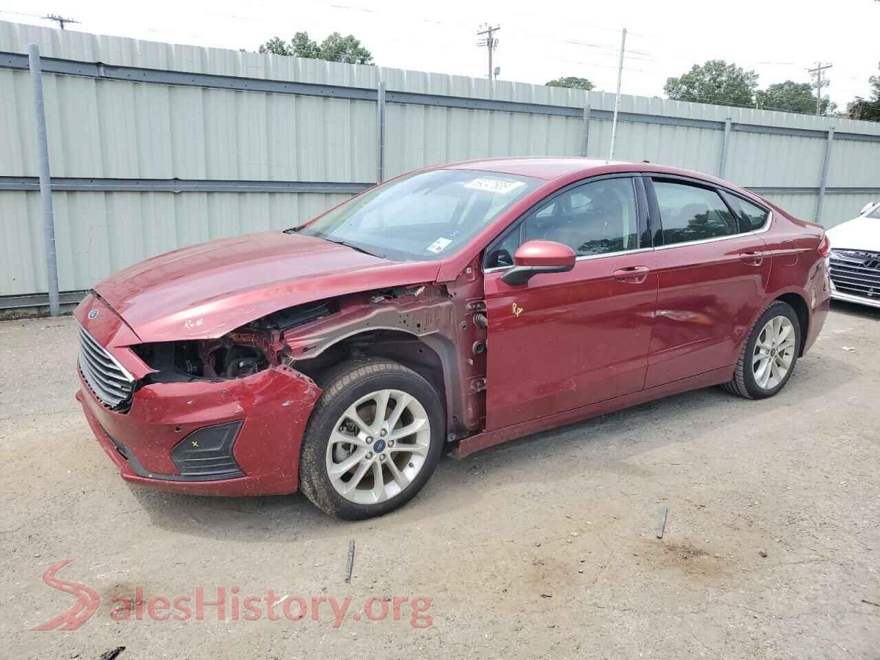 2019 FORD FUSION — VIN 3FA6P0LU1KR204500