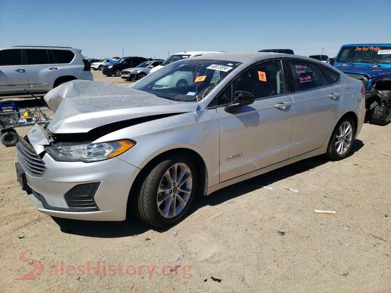 2019 FORD FUSION — VIN 3FA6P0LU1KR263918