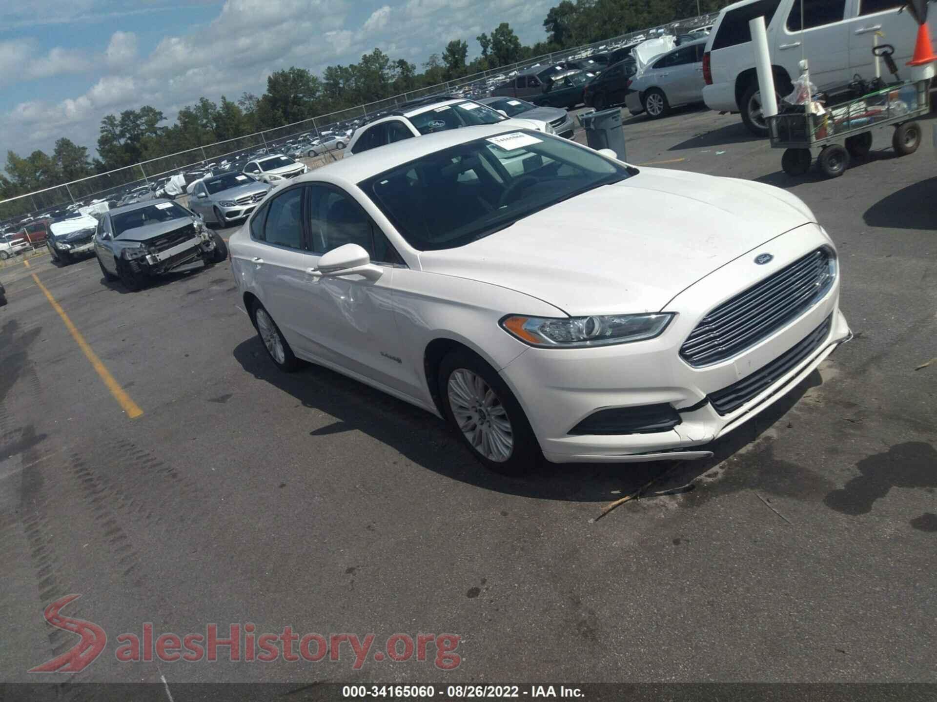 2013 FORD FUSION — VIN 3FA6P0LU2DR164768