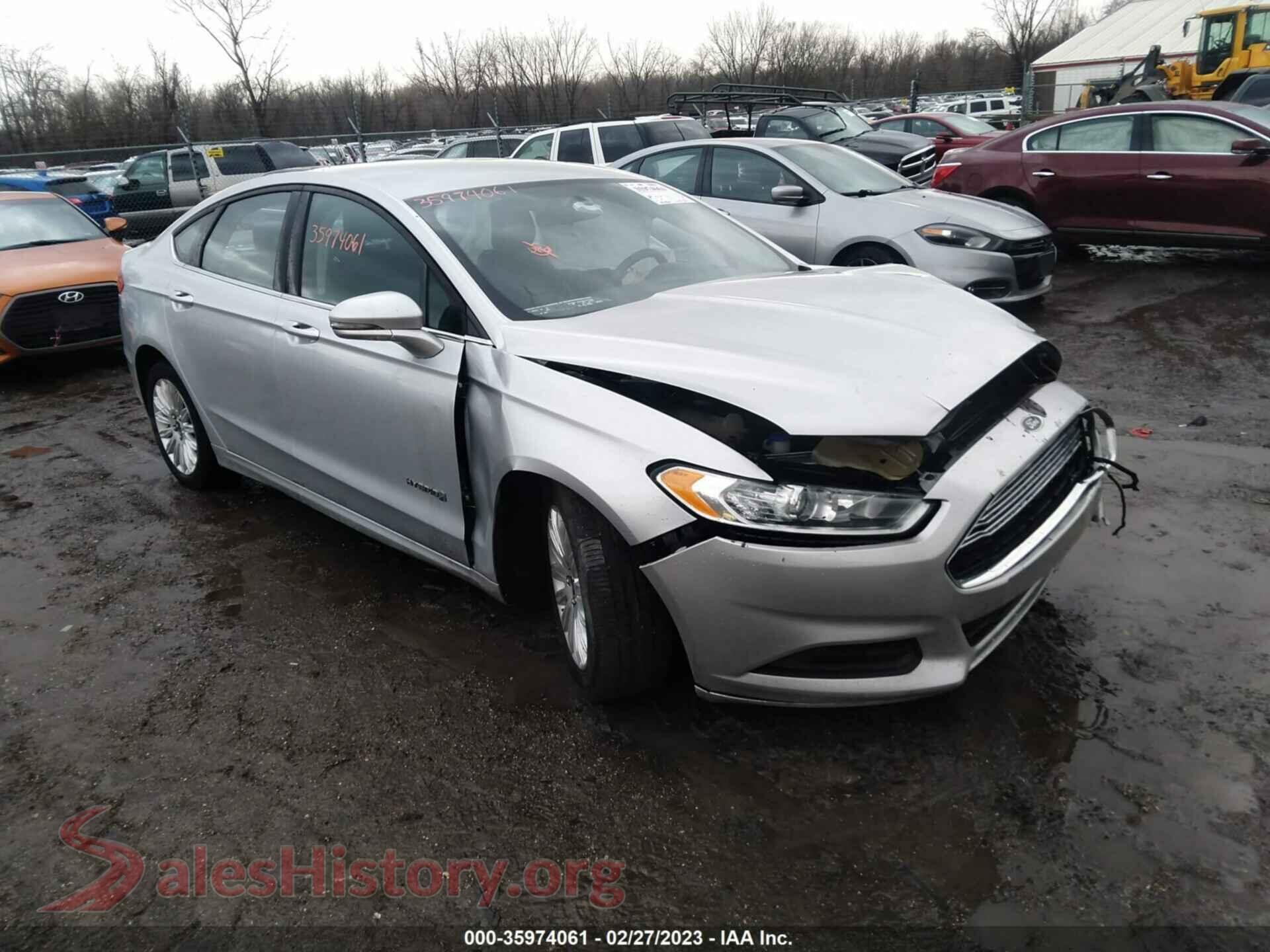 2016 FORD FUSION — VIN 3FA6P0LU2GR394802