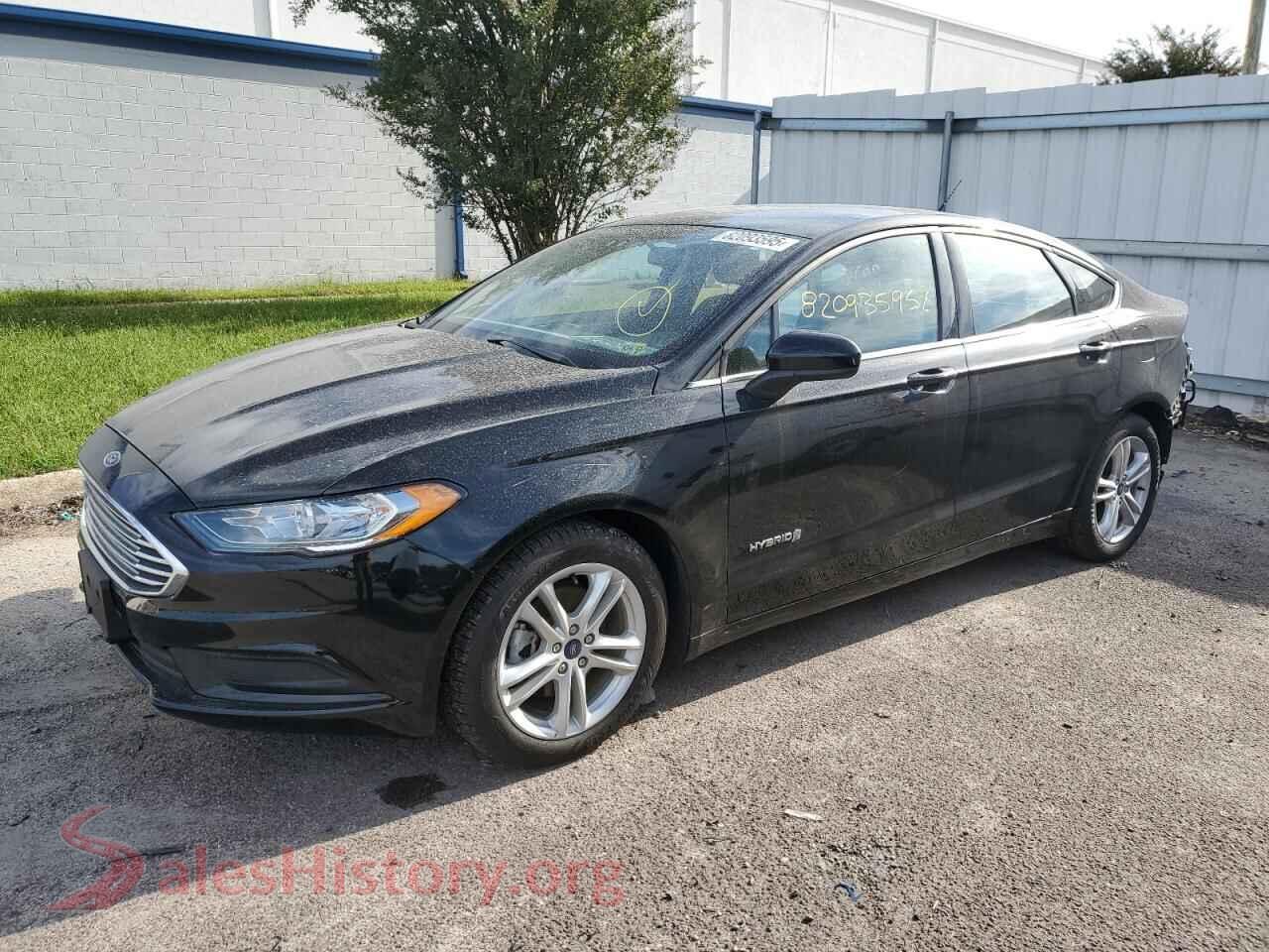 2018 FORD FUSION — VIN 3FA6P0LU2JR223250