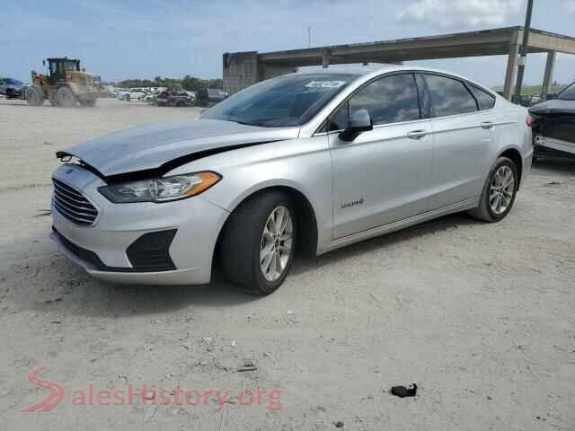 2019 FORD FUSION — VIN 3FA6P0LU2KR139009
