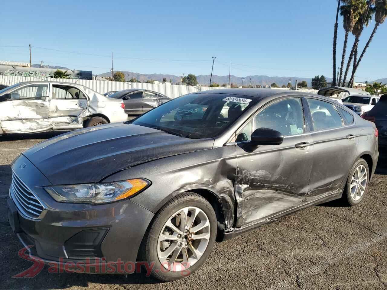 2019 FORD FUSION — VIN 3FA6P0LU2KR176044