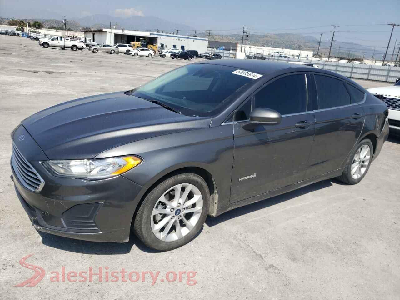 2019 FORD FUSION — VIN 3FA6P0LU2KR272191
