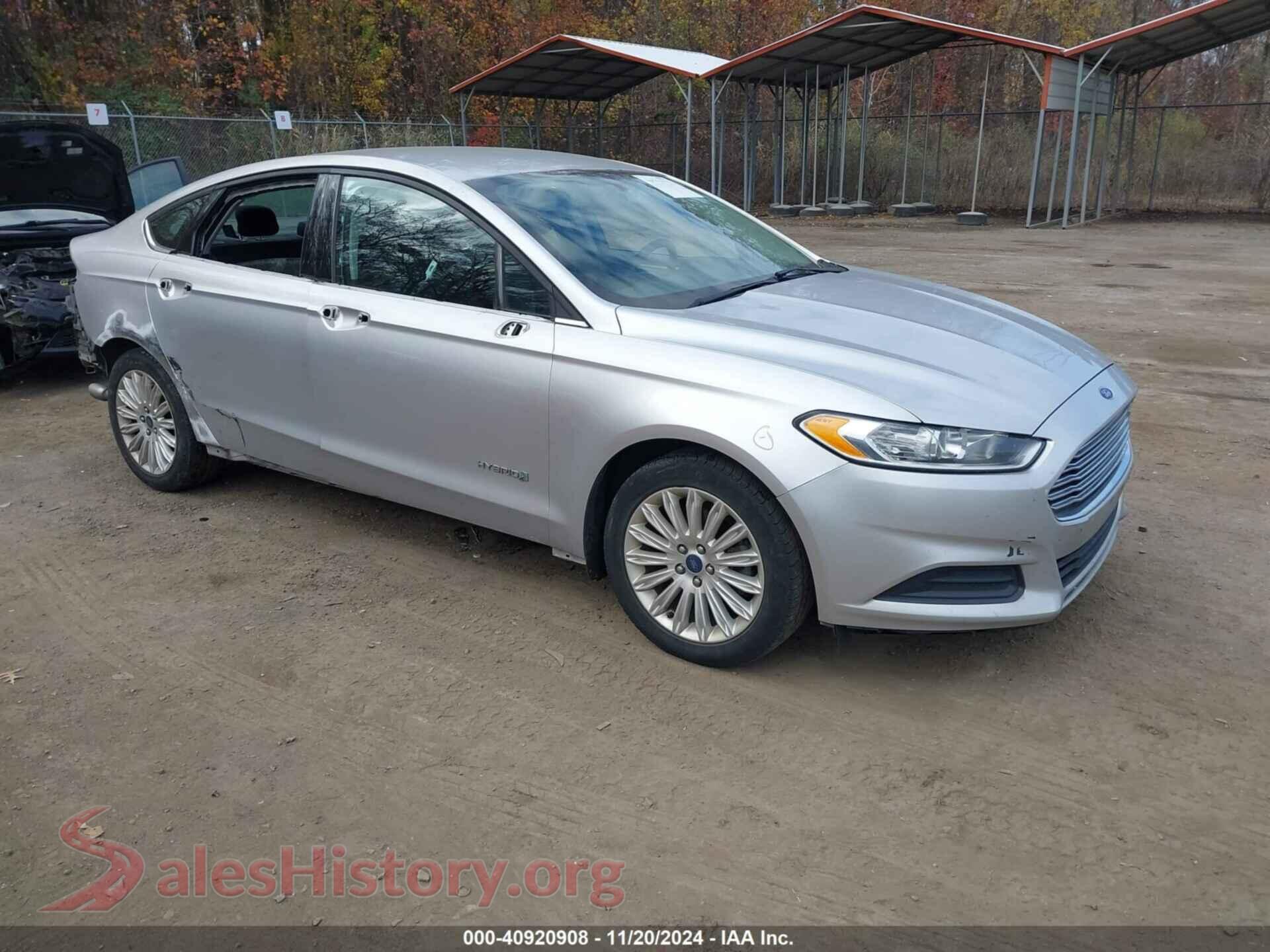 2016 FORD FUSION HYBRID — VIN 3FA6P0LU3GR127135