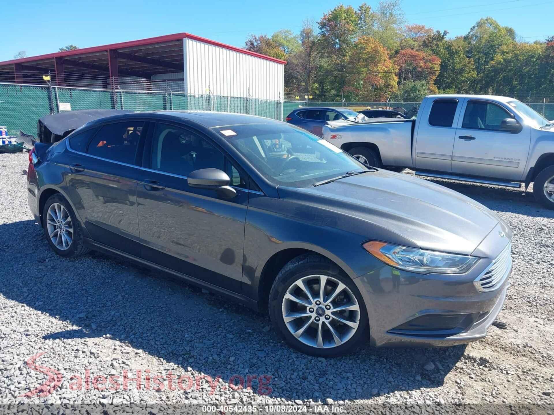 2017 FORD FUSION HYBRID — VIN 3FA6P0LU3HR196120