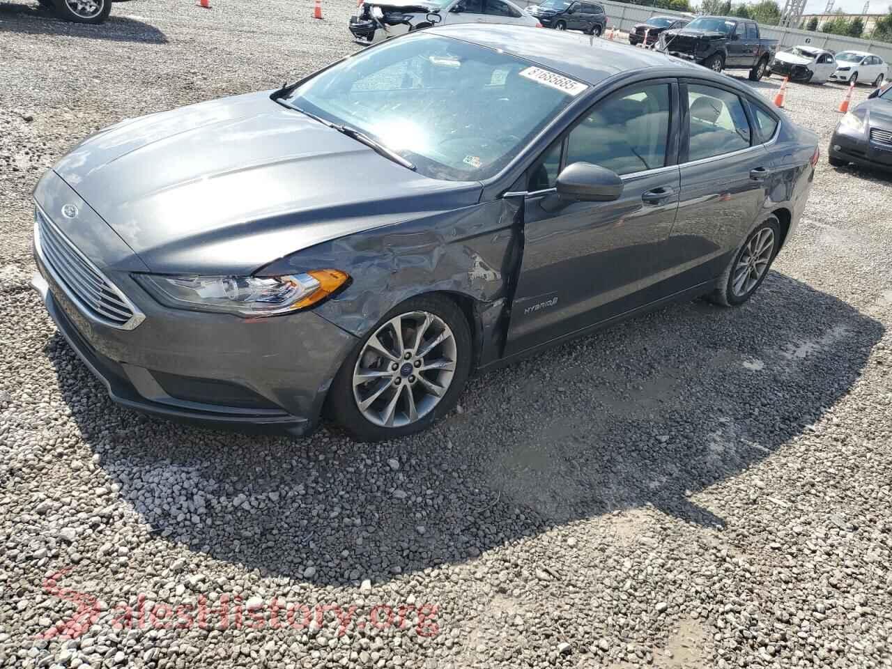 2017 FORD FUSION — VIN 3FA6P0LU3HR307488