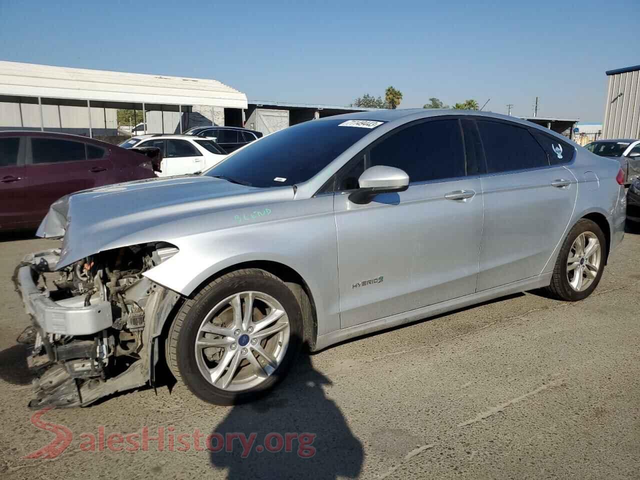 2018 FORD FUSION — VIN 3FA6P0LU3JR132388