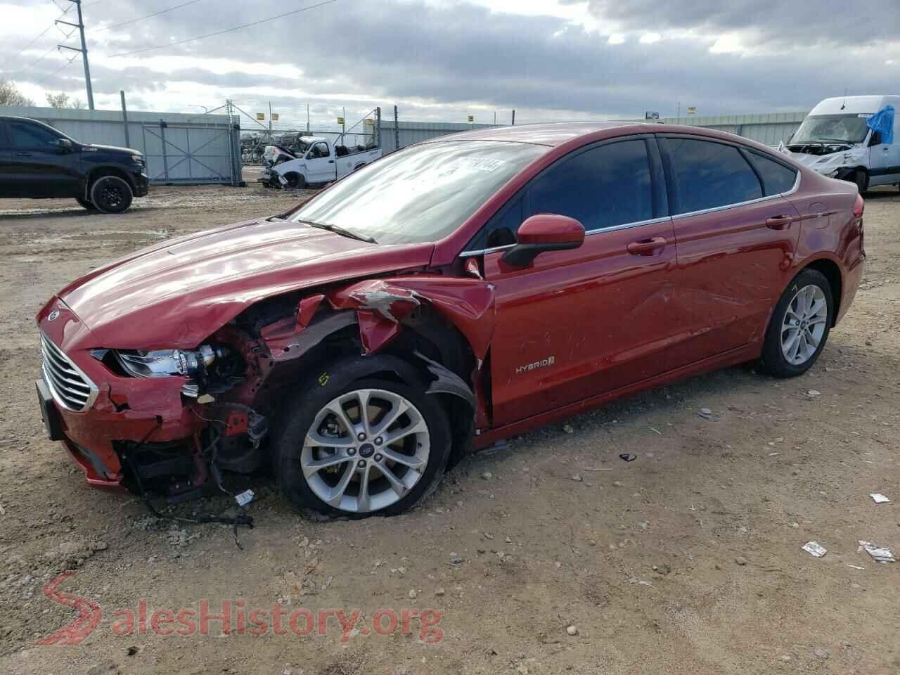 2019 FORD FUSION — VIN 3FA6P0LU3KR188753