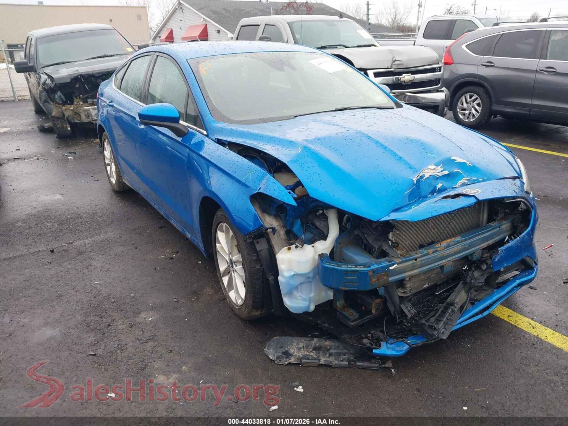 2020 FORD FUSION — VIN 3FA6P0LU3LR106375