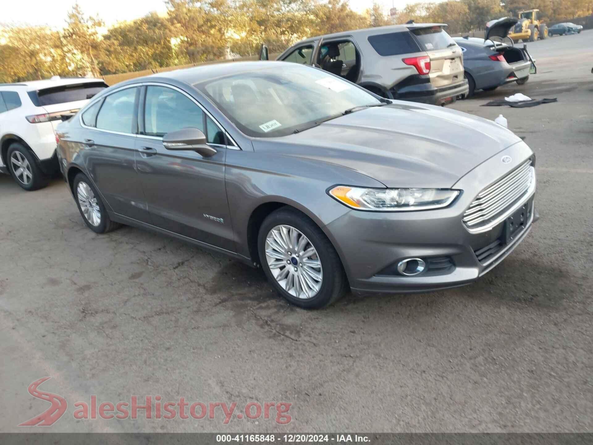 2013 FORD FUSION HYBRID — VIN 3FA6P0LU4DR325072