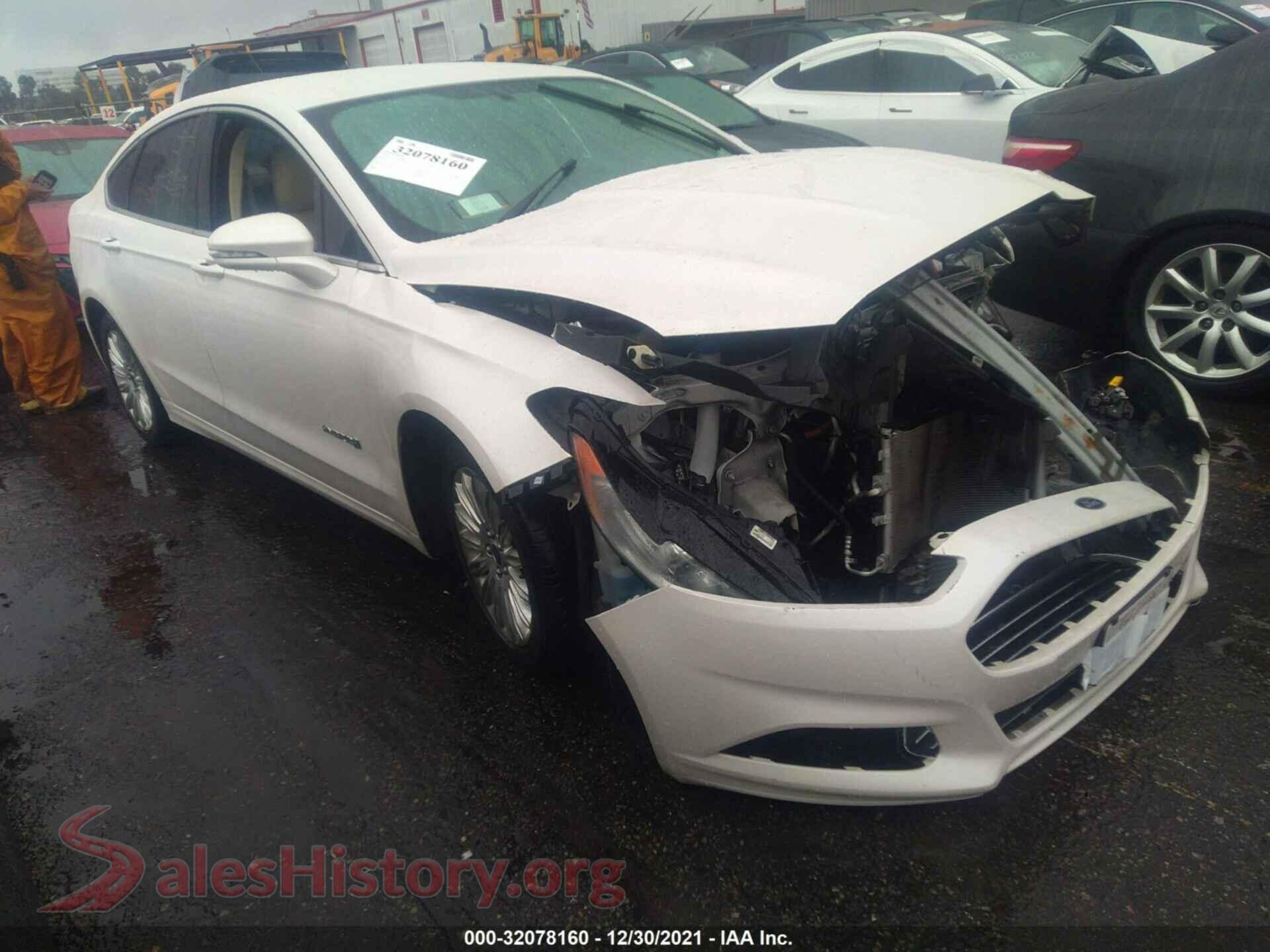 2014 FORD FUSION — VIN 3FA6P0LU4ER329916