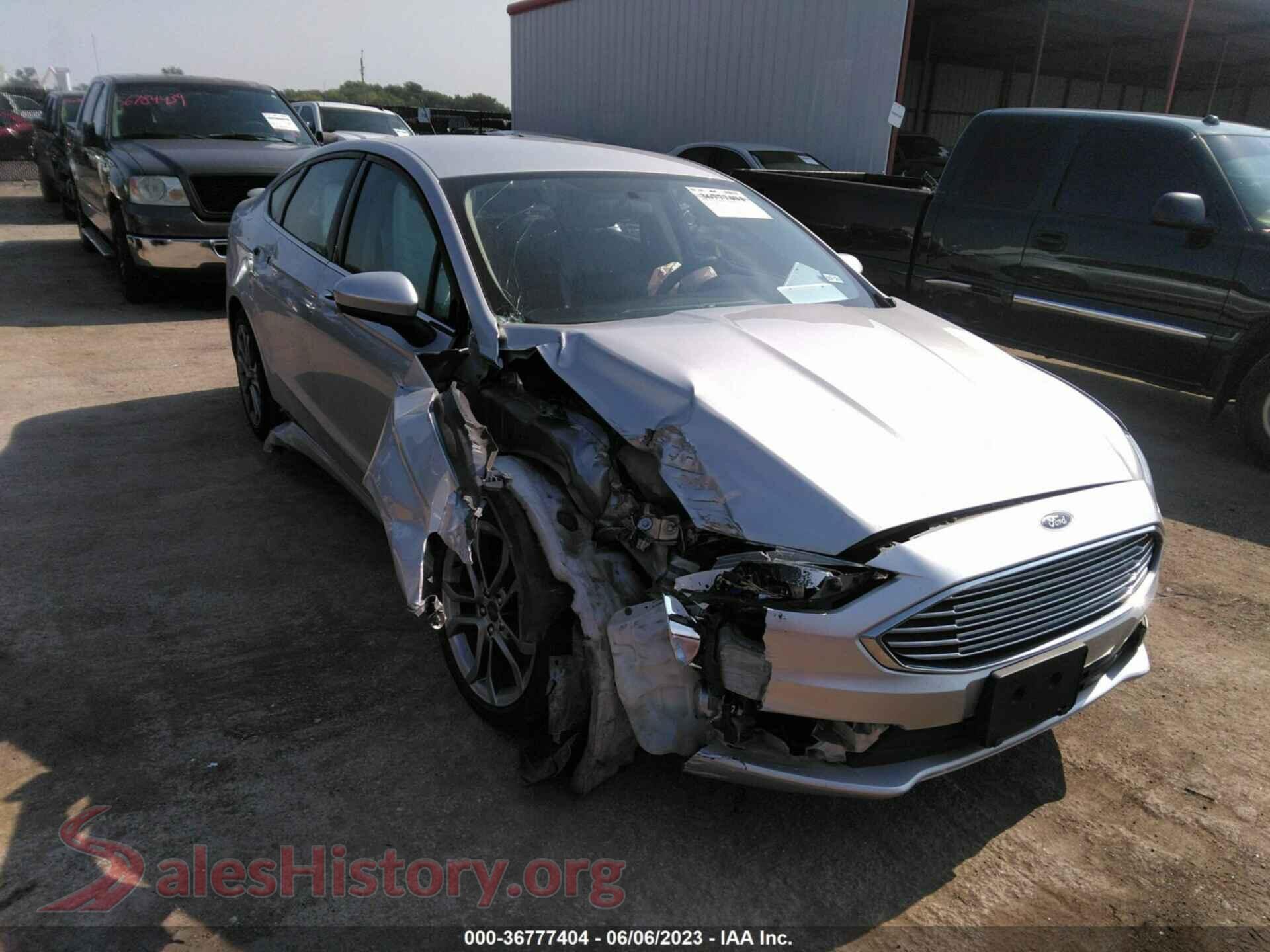 2017 FORD FUSION — VIN 3FA6P0LU4HR300193