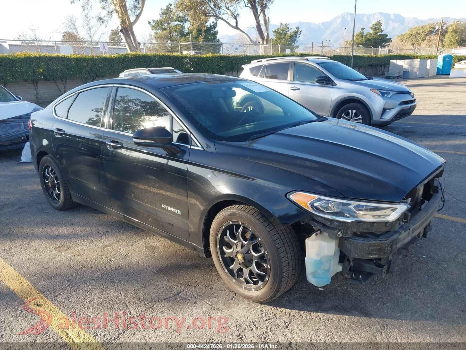 2018 FORD FUSION HYBRID — VIN 3FA6P0LU4JR159034