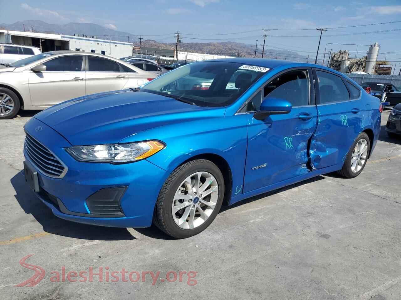 2019 FORD FUSION — VIN 3FA6P0LU4KR177440