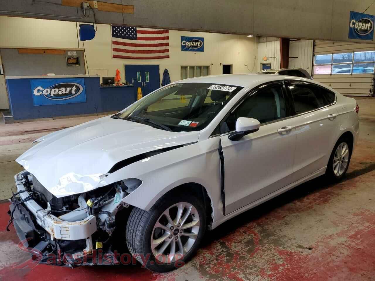 2019 FORD FUSION — VIN 3FA6P0LU4KR235188