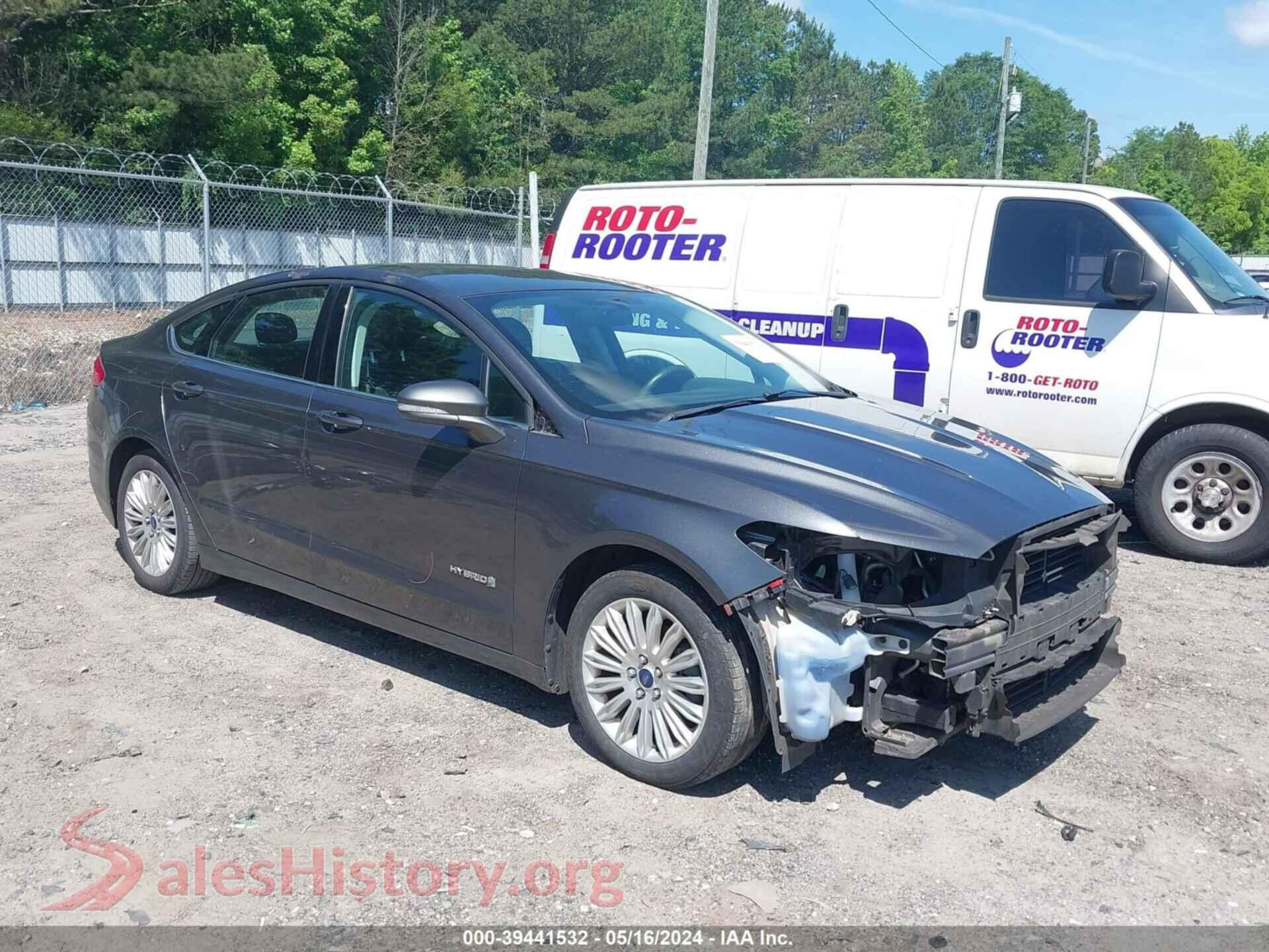 2015 FORD FUSION HYBRID — VIN 3FA6P0LU5FR296460